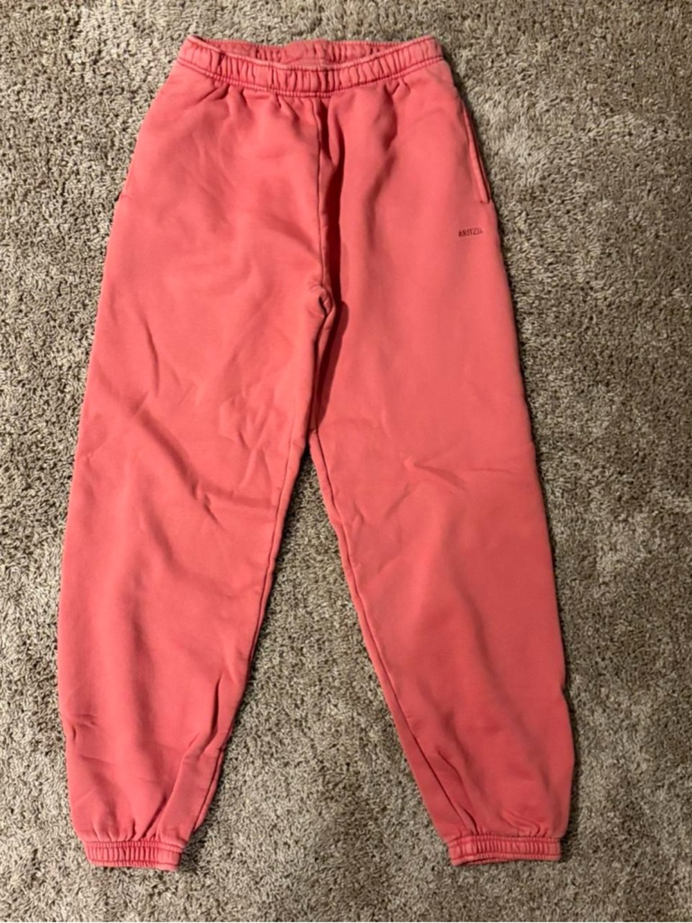 Aritzia Coral Track Pants